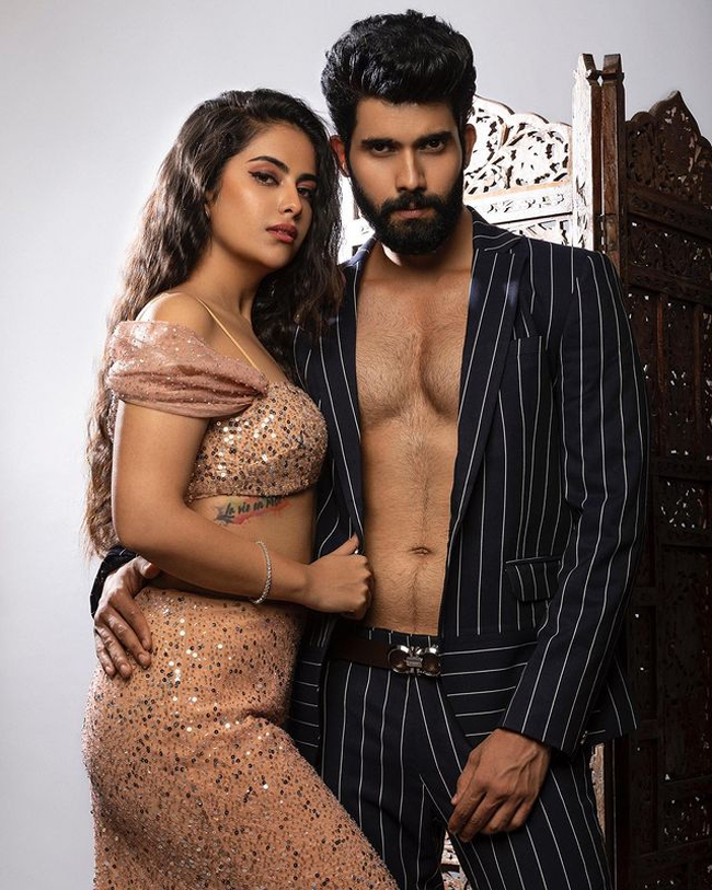 Sai Ronak N Avika Gor During Promotions Of Popcorn Sai Ronak N Avika Gor During Promotions Of Popcorn